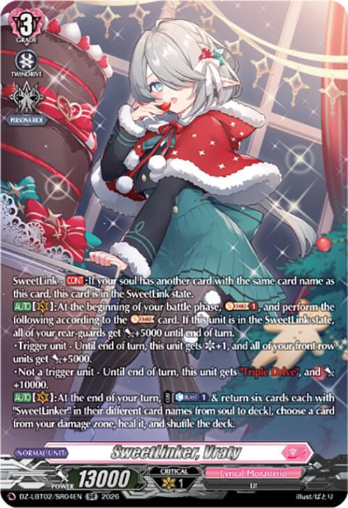 SweetLinker, Vraty Card Front