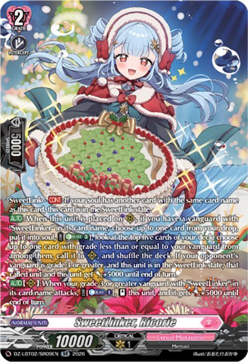 SweetLinker, Ricorie Card Front