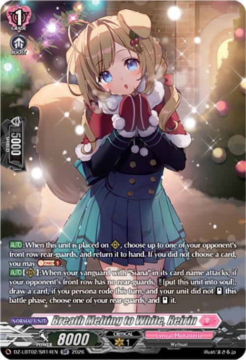 Breath Melting to White, Reirin Card Front