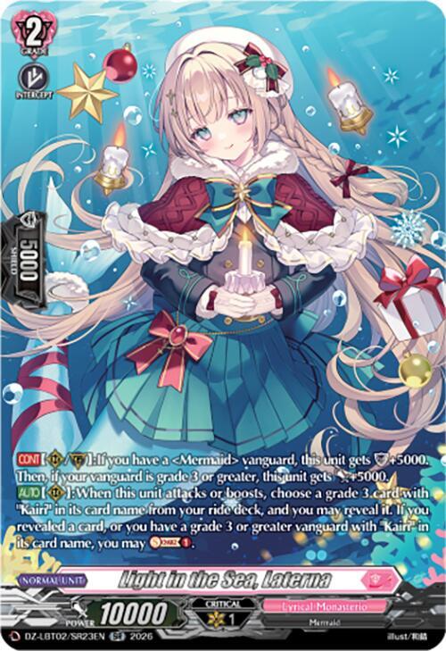 Light in the Sea, Laterna Card Front