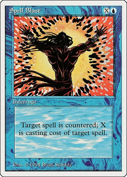 Spell Blast Card Front