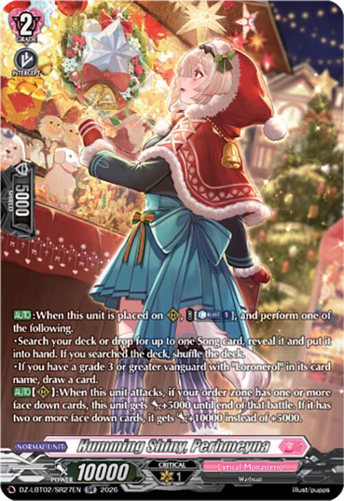 Humming Shiny, Perhmeyna Card Front