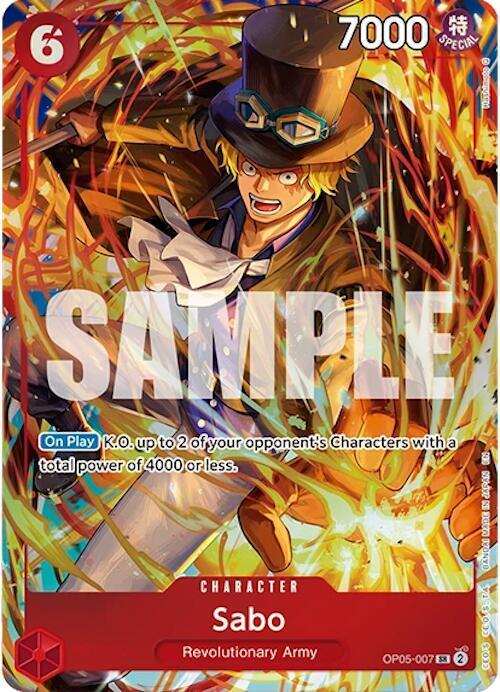 Sabo Card Front