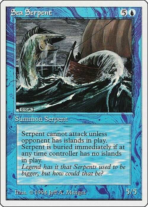 Sea Serpent Card Front