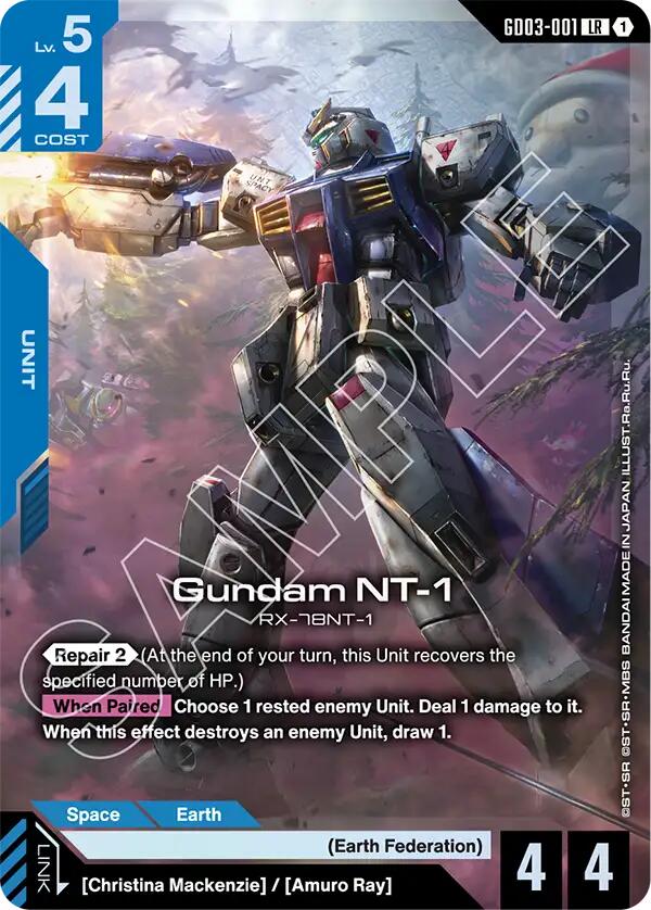 Gundam NT-1 GD-03: Steel Requiem | Gundam | CardTrader