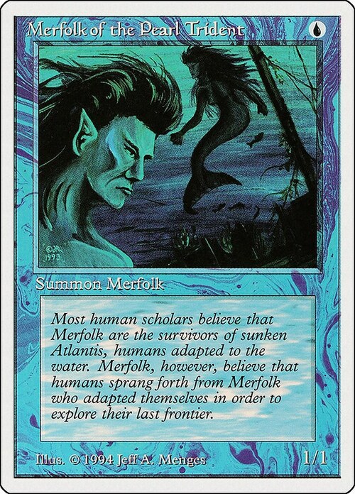 Merfolk of the Pearl Trident Card Front