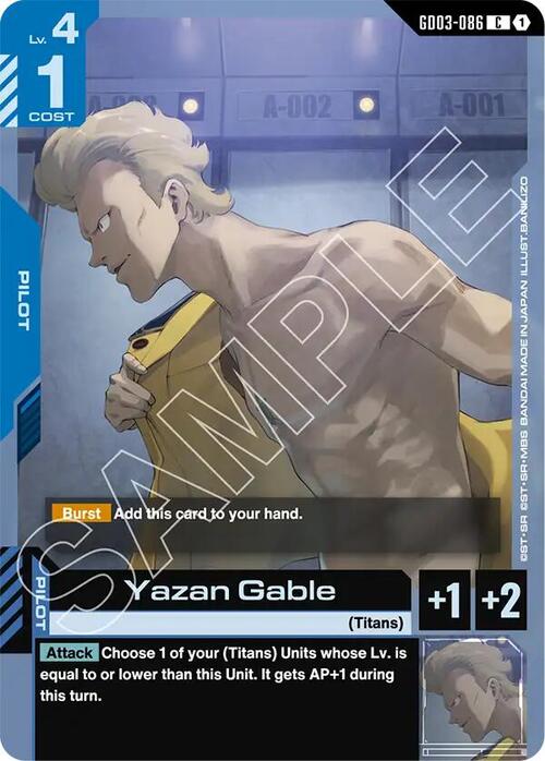 Yazan Gable Card Front