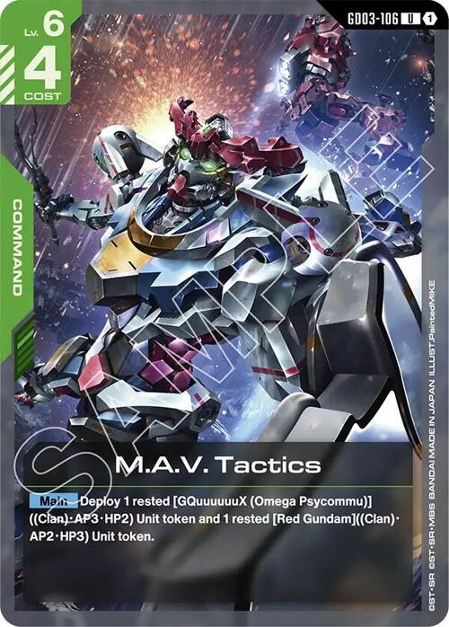 M.A.V. Tactics Frente