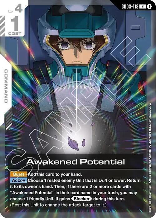 Awakened Potential Card Front