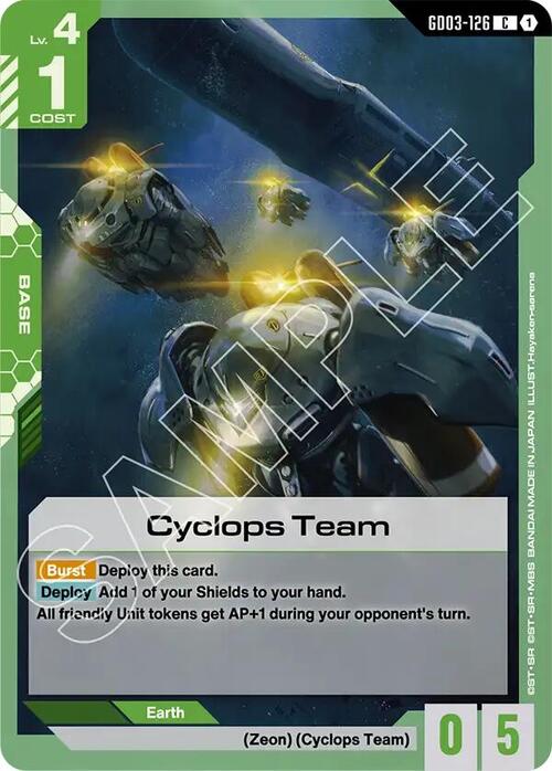 Cyclops Team Frente