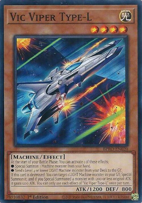 Vic Viper Type-L Card Front