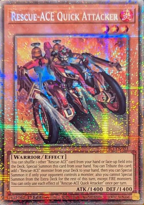 Rescue-ACE Quick Attacker Card Front