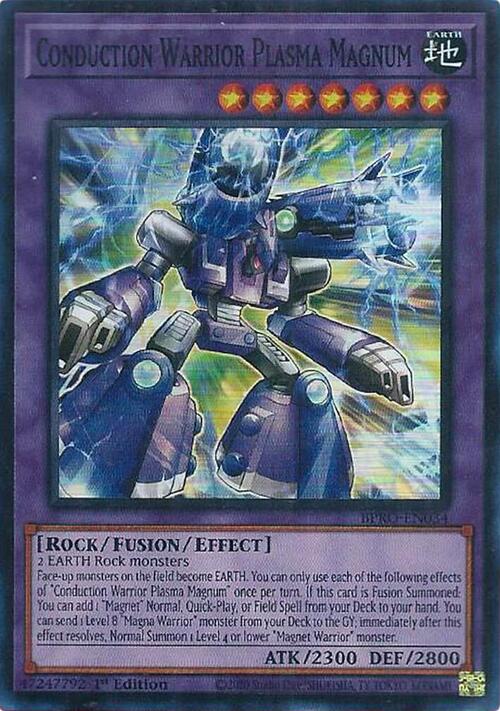 Conduction Warrior Plasma Magnum Card Front
