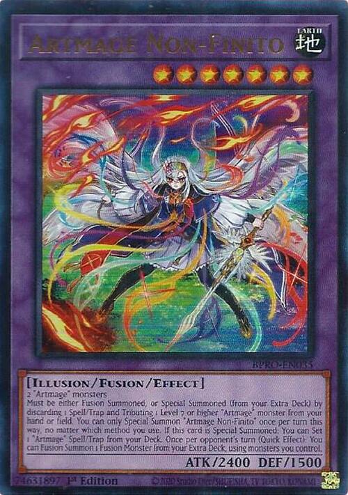 Artmage Non-Finito Card Front