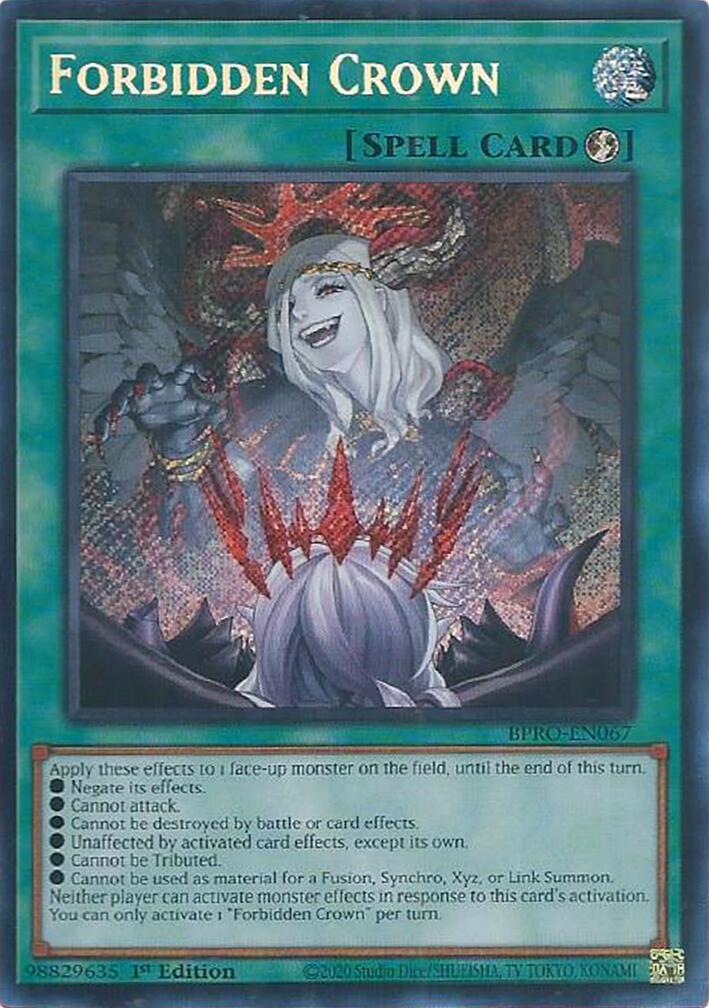 Forbidden Crown Burst Protocol | Yu-Gi-Oh! | CardTrader Forbidden Crown Burst Protocol | Yu-Gi-Oh! | CardTrader