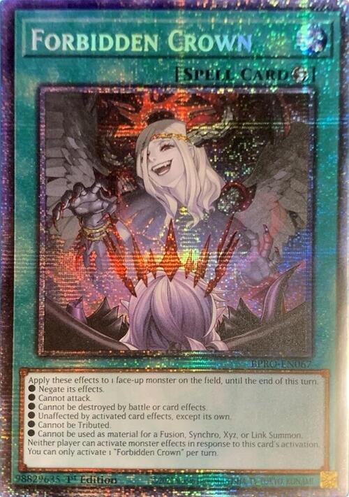 Forbidden Crown Card Front