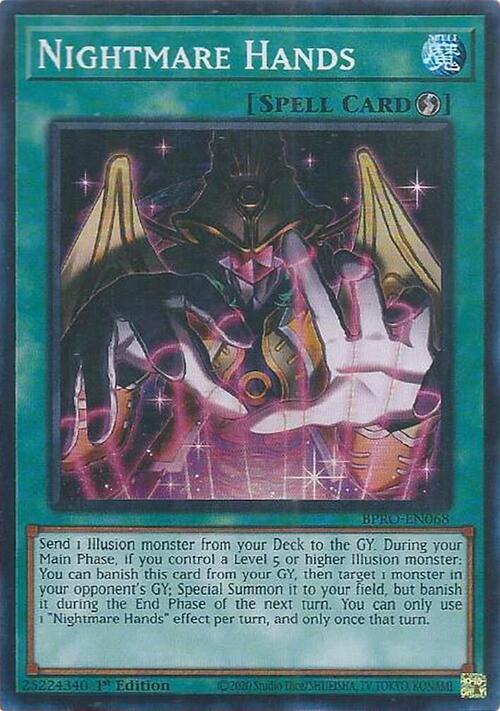 Nightmare Hands Card Front