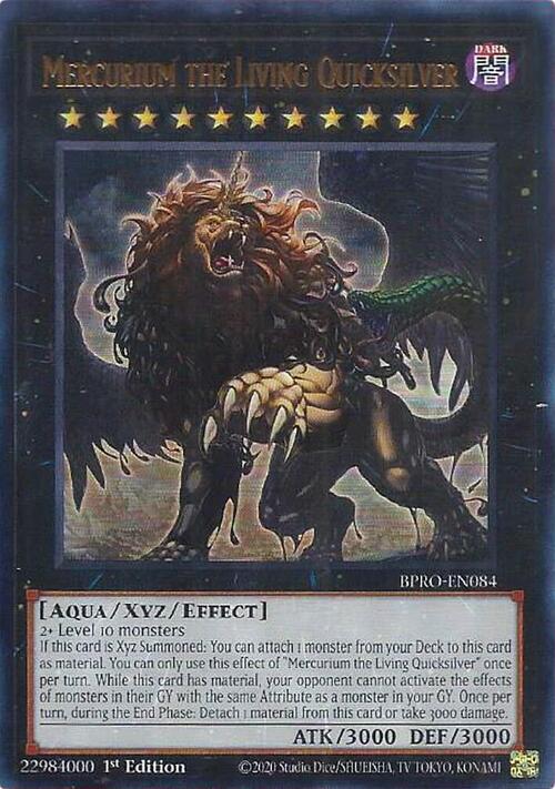 Mercurium the Living Quicksilver Frente