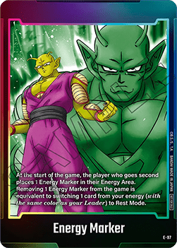 "Piccolo" Energy Marker Card Front