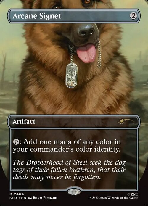 Arcane Signet Card Front