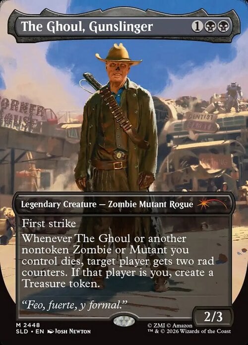 The Ghoul, Gunslinger Card Front