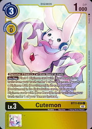 Cutemon · Foil BT11-034f