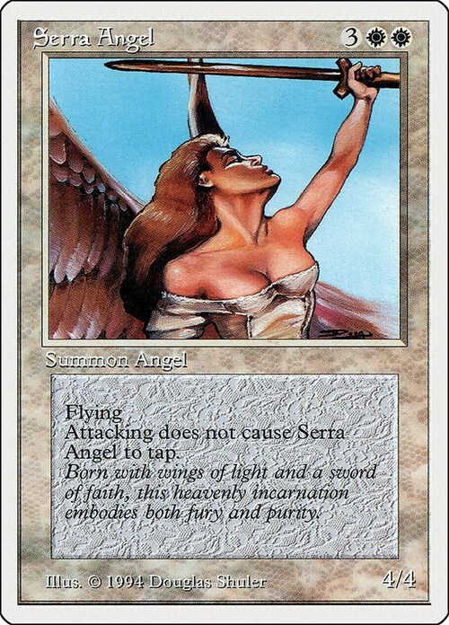Serra Angel Card Front