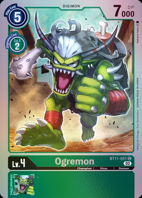 Ogremon Card Front
