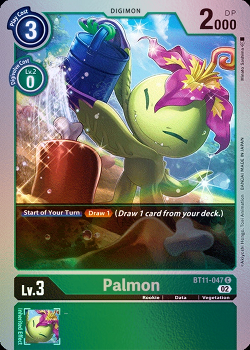 Palmon Card Front