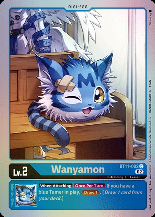 Wanyamon Card Front
