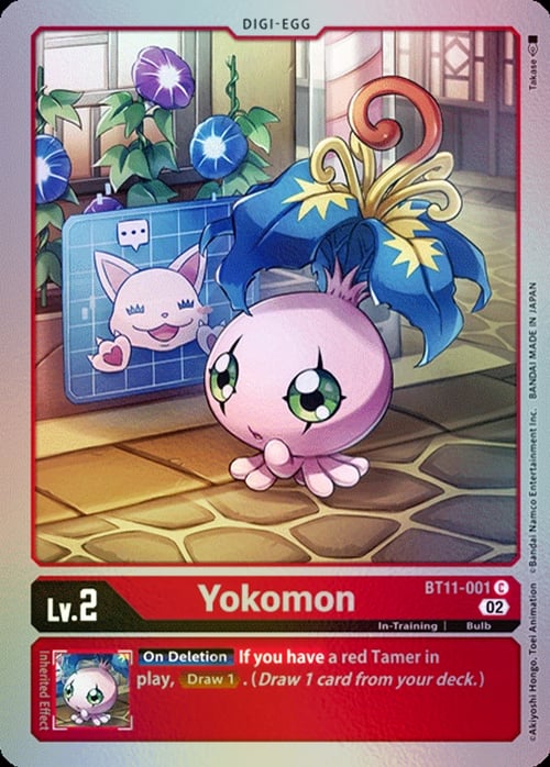 Yokomon Card Front