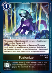 Fusionize · Foil BT11-105f