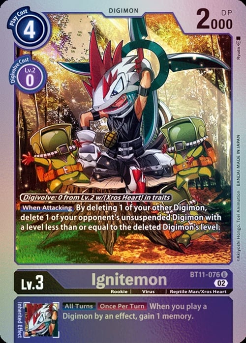 Ignitemon Card Front
