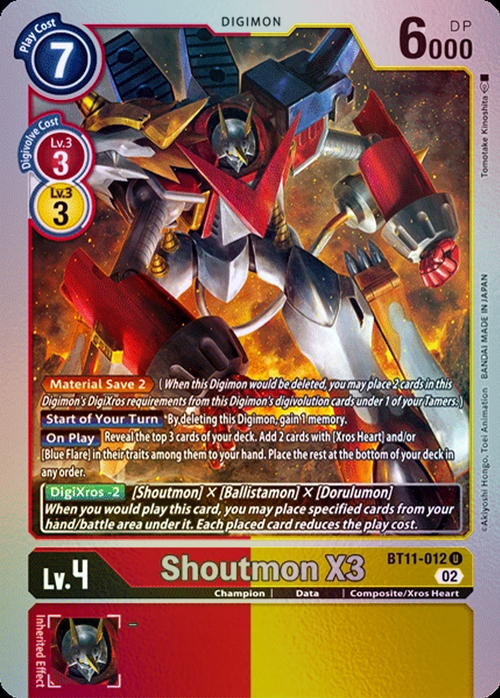 Shoutmon X3 Frente