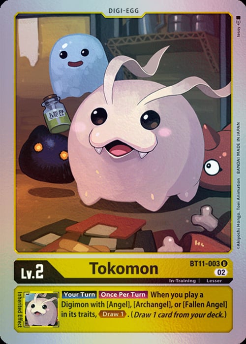 Tokomon Card Front