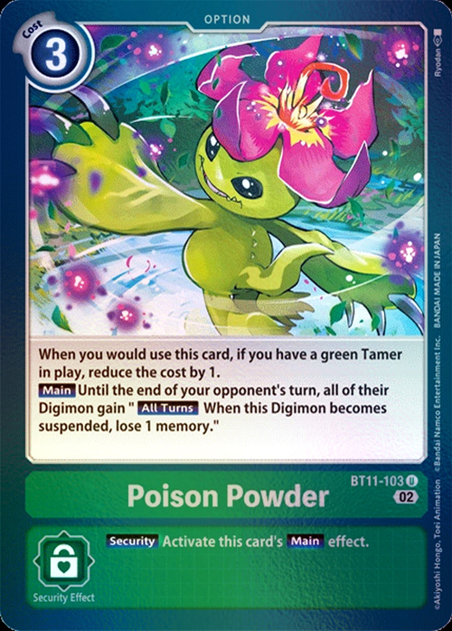 Poison Powder Card Front