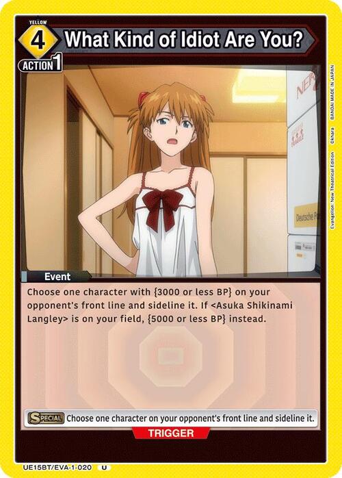 What Kind of Idiot Are You? Frente