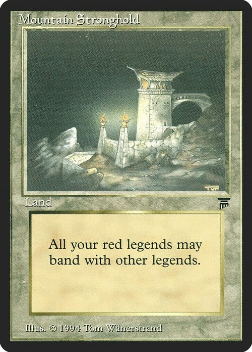 Mountain Stronghold Card Front