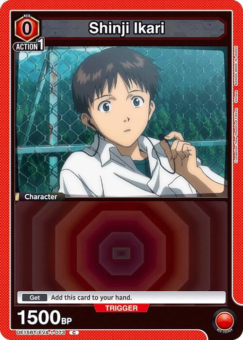 Shinji Ikari Card Front