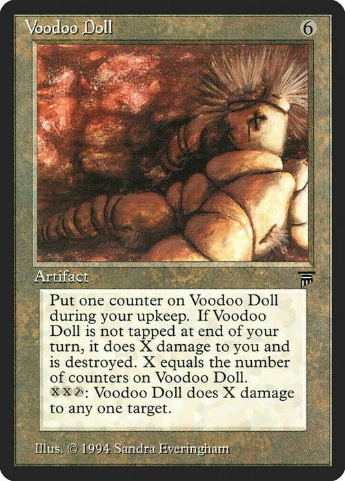 Voodoo Doll Card Front
