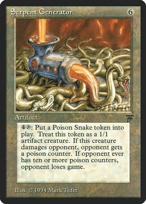 Generatore di Serpenti Card Front
