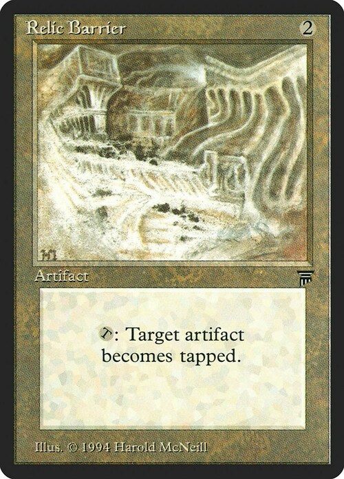 Relic Barrier Card Front