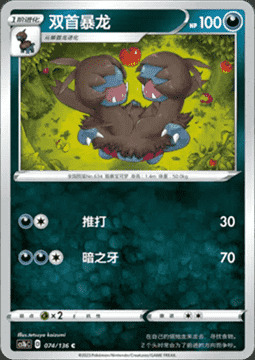 Zweilous Card Front