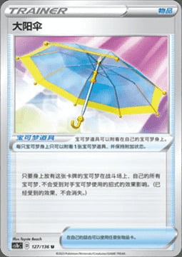 Big Parasol Card Front