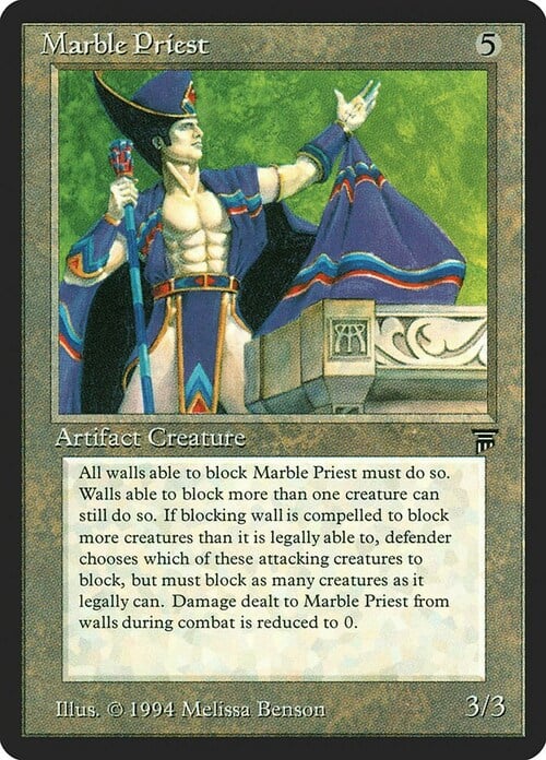 Marble Priest Card Front
