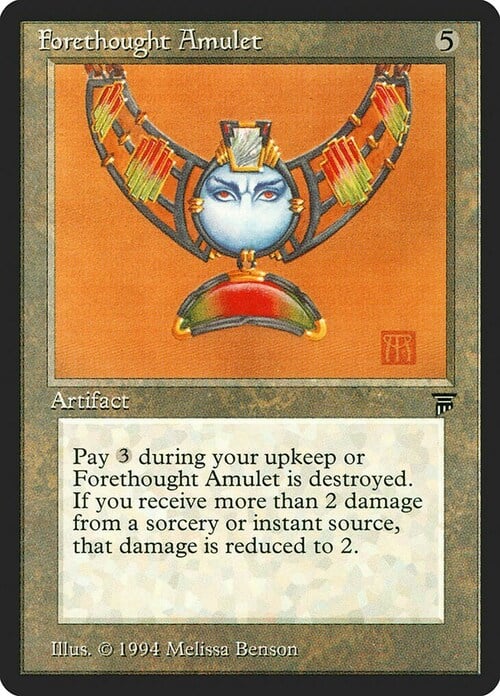 Forethought Amulet Card Front