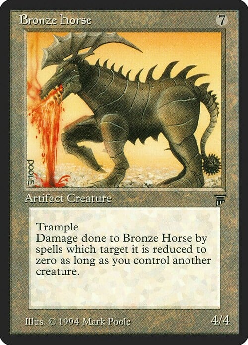 Cavallo di Bronzo Card Front