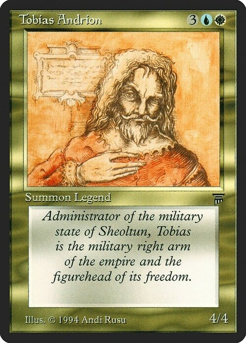 Tobias Andrion Card Front