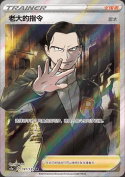 Ordini del Capo - Giovanni Card Front