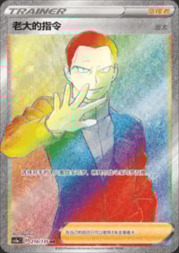 Ordini del Capo Card Front